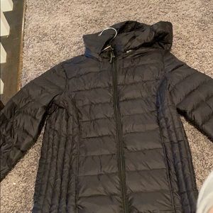 Black Zip Up Winter Jacket